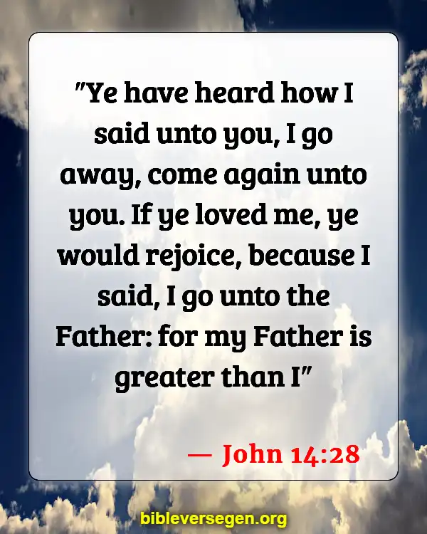 Bible Verses About Stone (John 14:28)