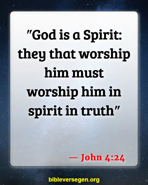Bible Verses About Seven Spirits (John 4:24)