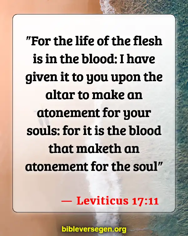 Bible Verses About Buddhism (Leviticus 17:11)