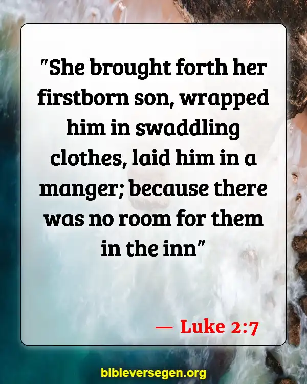 Bible Verses About Zombies (Luke 2:7)