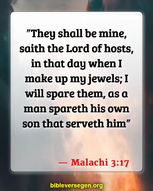 Bible Verses About Jewelry (Malachi 3:17)
