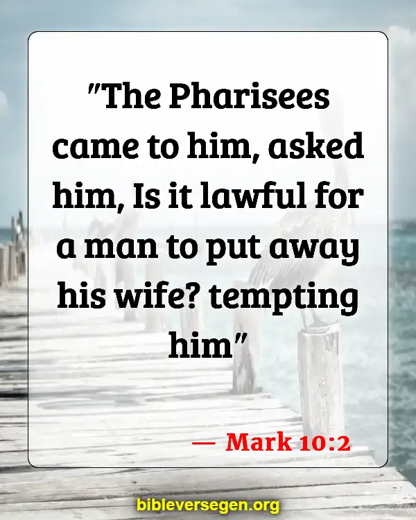 Bible Verses About Lessons (Mark 10:2)