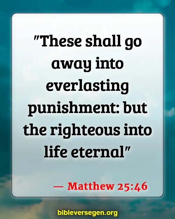Bible Verses About Zombies (Matthew 25:46)