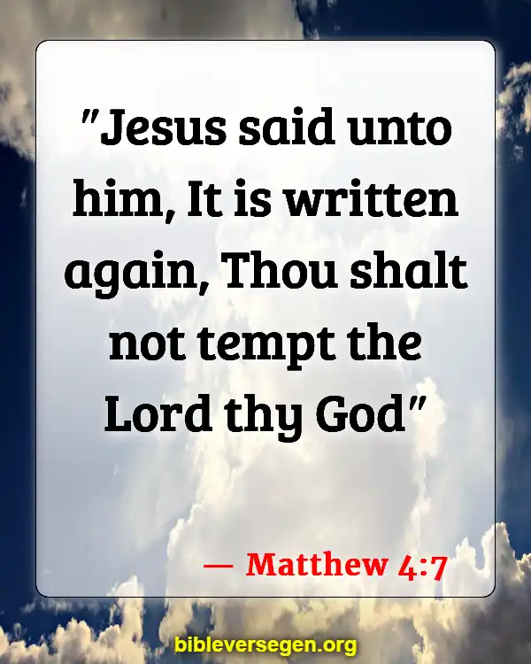 Bible Verses About Sermon On The Mount (Matthew 4:7)