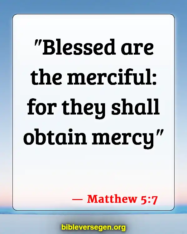 Bible Verses About Being Kind (Matthew 5:7)