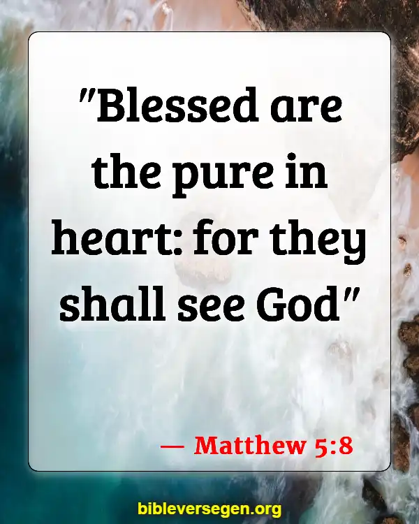 Bible Verses About Sermon On The Mount (Matthew 5:8)