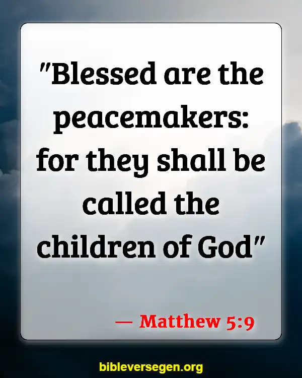 Bible Verses About Counting Your Blessings (Matthew 5:9)