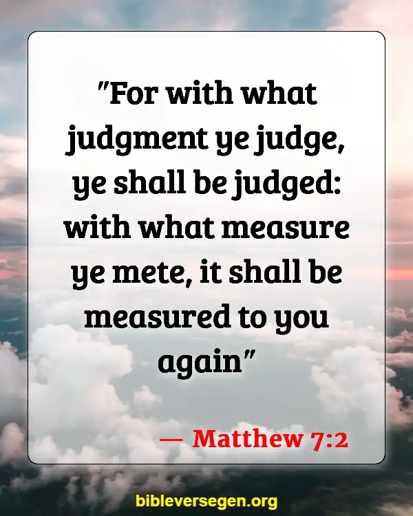 Bible Verses About Problem Solving (Matthew 7:2)