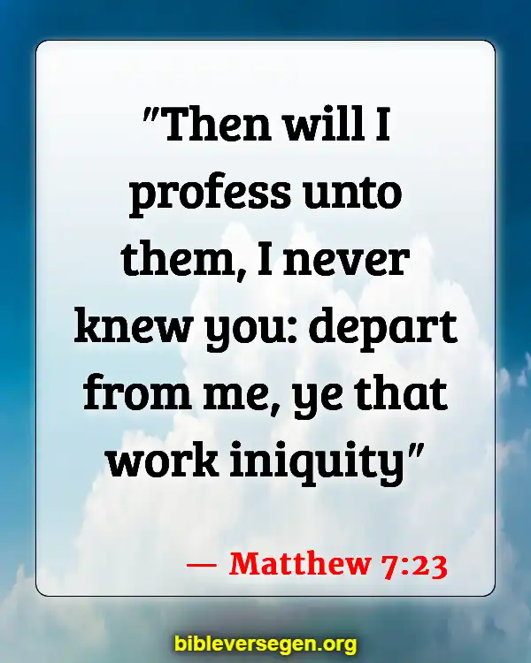 Bible Verses About Golden Rule (Matthew 7:23)