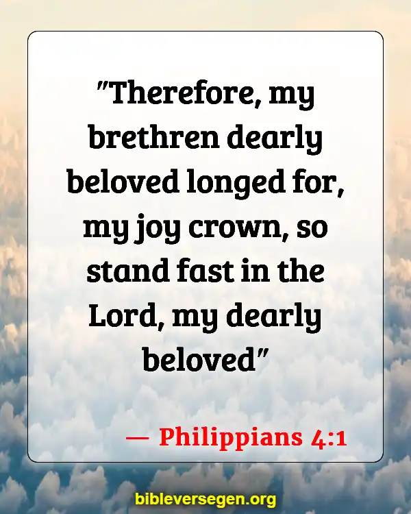 Bible Verses About Sisterhood (Philippians 4:1)
