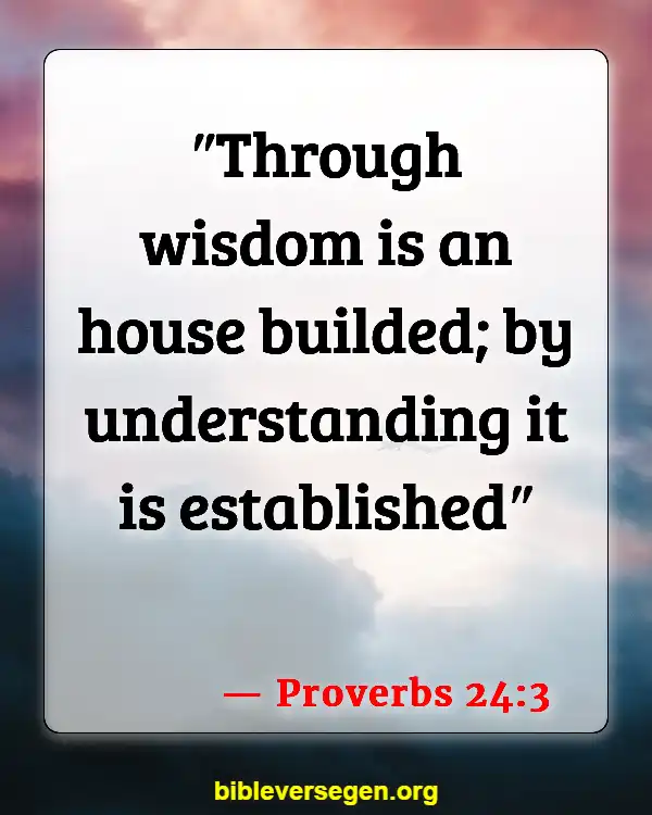 Bible Verses About Clean House (Proverbs 24:3)