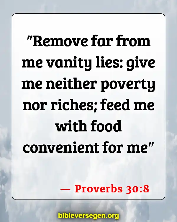 Bible Verses About Riches (Proverbs 30:8)