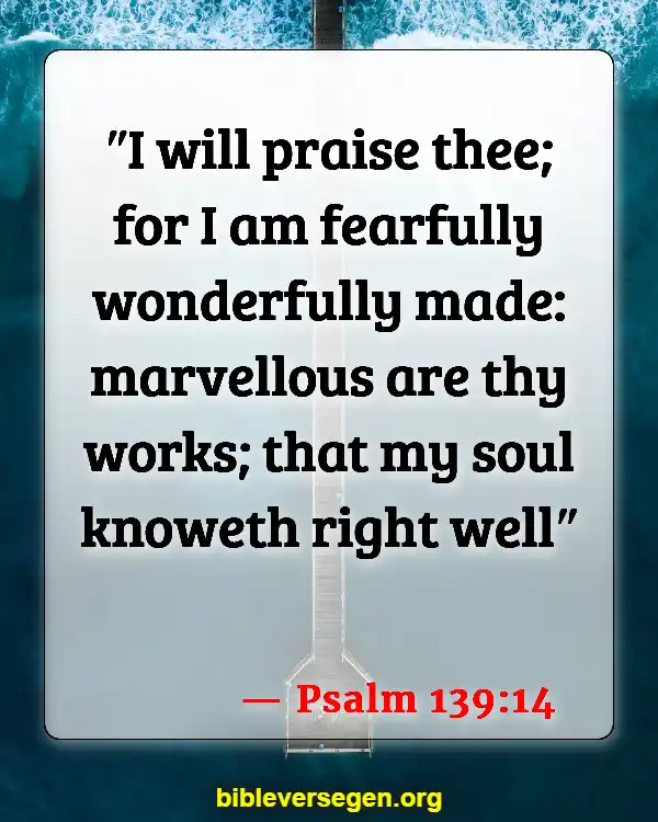 Bible Verses About Physical Health (Psalm 139:14)