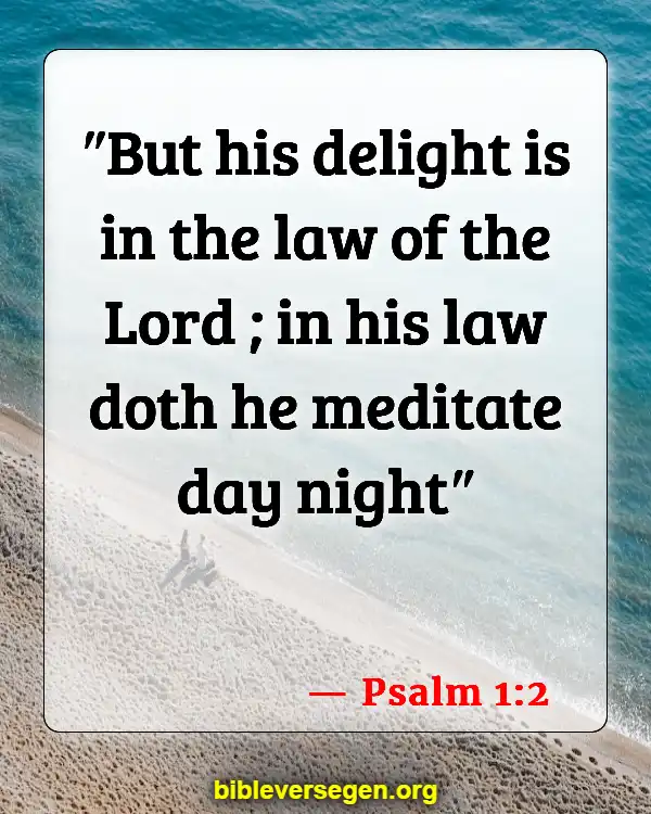 Bible Verses About Reading Our Bible (Psalm 1:2)