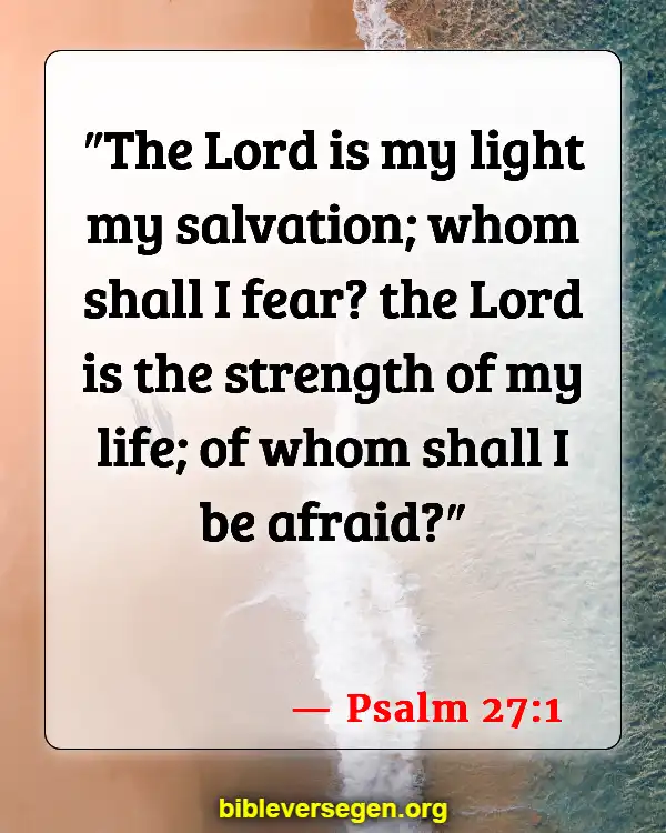 Bible Verses About Being A Light (Psalm 27:1)
