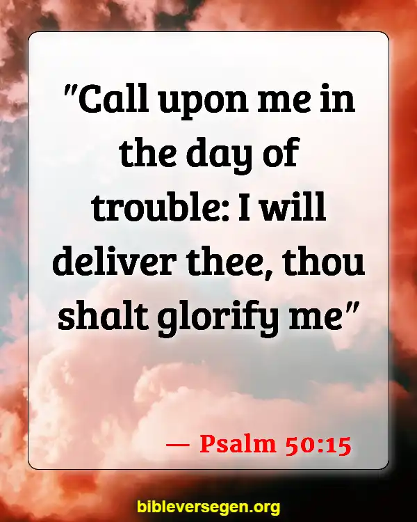 Bible Verses About Problem Solving (Psalm 50:15)