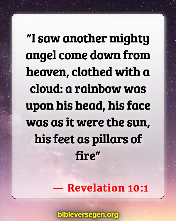 Bible Verses About Cloud Formations (Revelation 10:1)