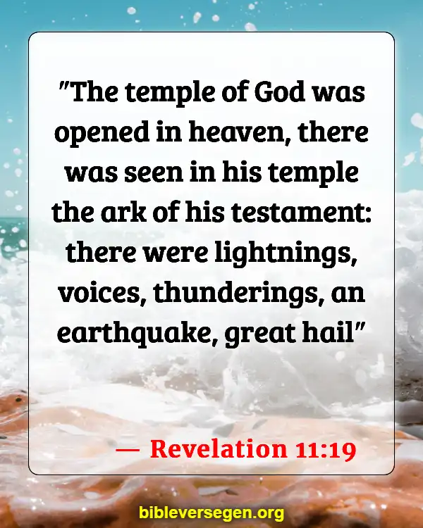 Bible Verses About Jesus Return (Revelation 11:19)
