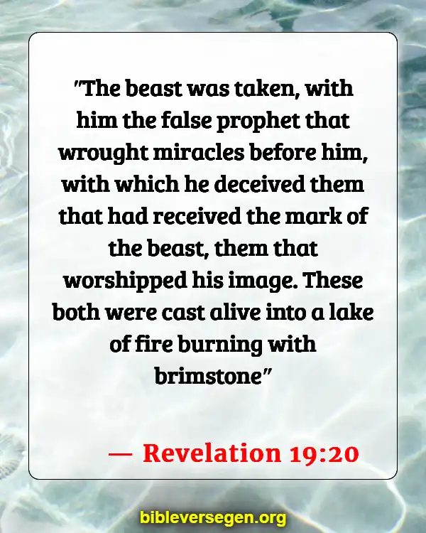 Bible Verses About Realm (Revelation 19:20)
