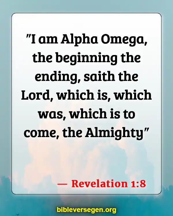 Bible Verses About Jesus Return (Revelation 1:8)