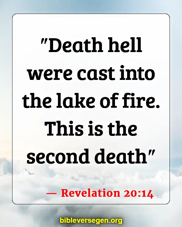 Bible Verses About Realm (Revelation 20:14)