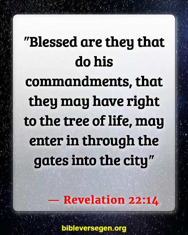 Bible Verses About Realm (Revelation 22:14)