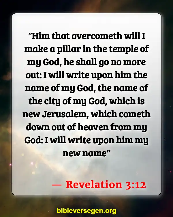 Bible Verses About The New Jerusalem (Revelation 3:12)