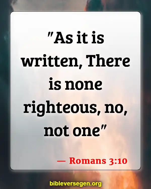 Bible Verses About Bragging (Romans 3:10)