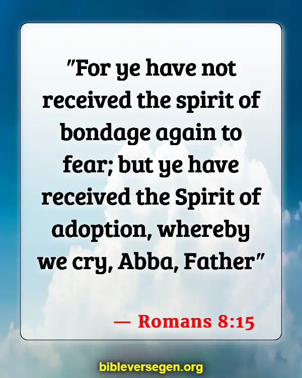 Bible Verses About Seven Spirits (Romans 8:15)