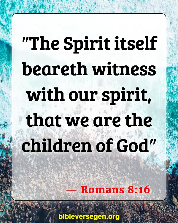 Bible Verses About Seven Spirits (Romans 8:16)