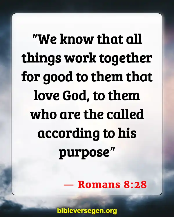 Bible Verses About Problem Solving (Romans 8:28)