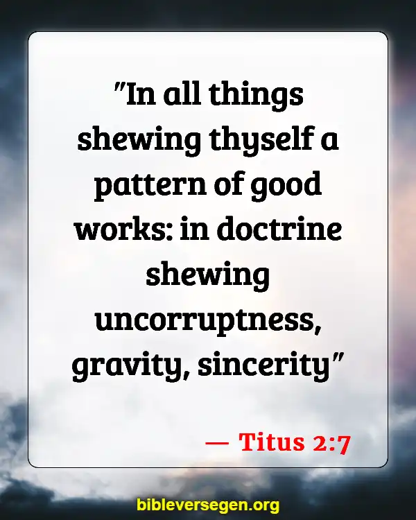 Bible Verses About Being A Good Leader (Titus 2:7)